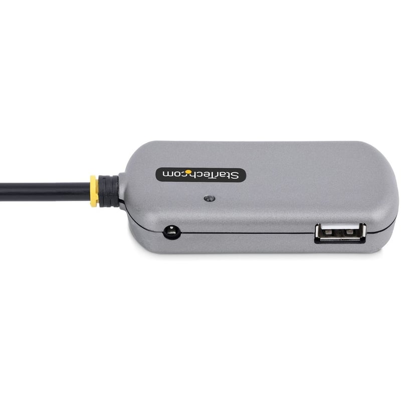StarTech.com USB Extender Hub, 24m USB 2.0 Extension Cable w/ 4-Port USB-A Hub, Active/Bus Powered USB Repeater Cable, ESD Protection - Thumbnail 2