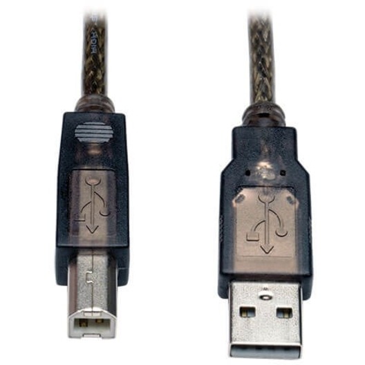 Tripp Lite by Eaton 36ft USB 2.0 Hi-Speed A/B Active Repeater Cable Male/Male 36' - Thumbnail 2