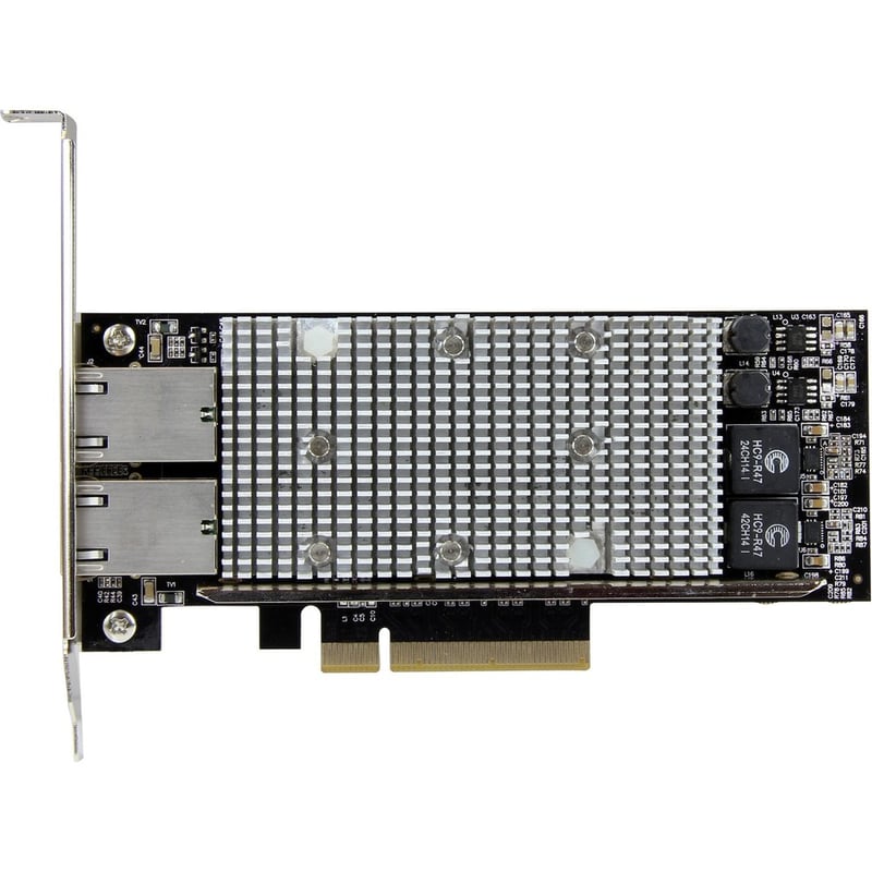 StarTech.com 10G Network Card - 2 port - NBASE-T - RJ45 Port - Intel X550 chipset - Ethernet Card - Intel NIC Card - Thumbnail 2