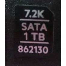 HPE 1 TB Hard Drive - 3.5" Internal - SATA (SATA/600) - Thumbnail 4