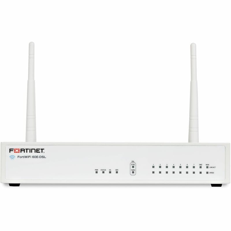 Fortinet FortiWifi FWF-60E-DSL Network Security/Firewall Appliance - Thumbnail 5