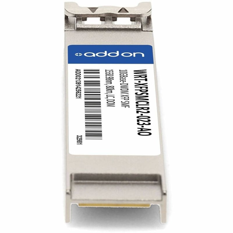 AddOn JDSU® WRT-XFPSMCLR2-023 Compatible TAA 10GBase-DWDM XFP Transceiver 100GHz (SMF, 1558.98nm, 80km, LC, DOM) - Thumbnail 4