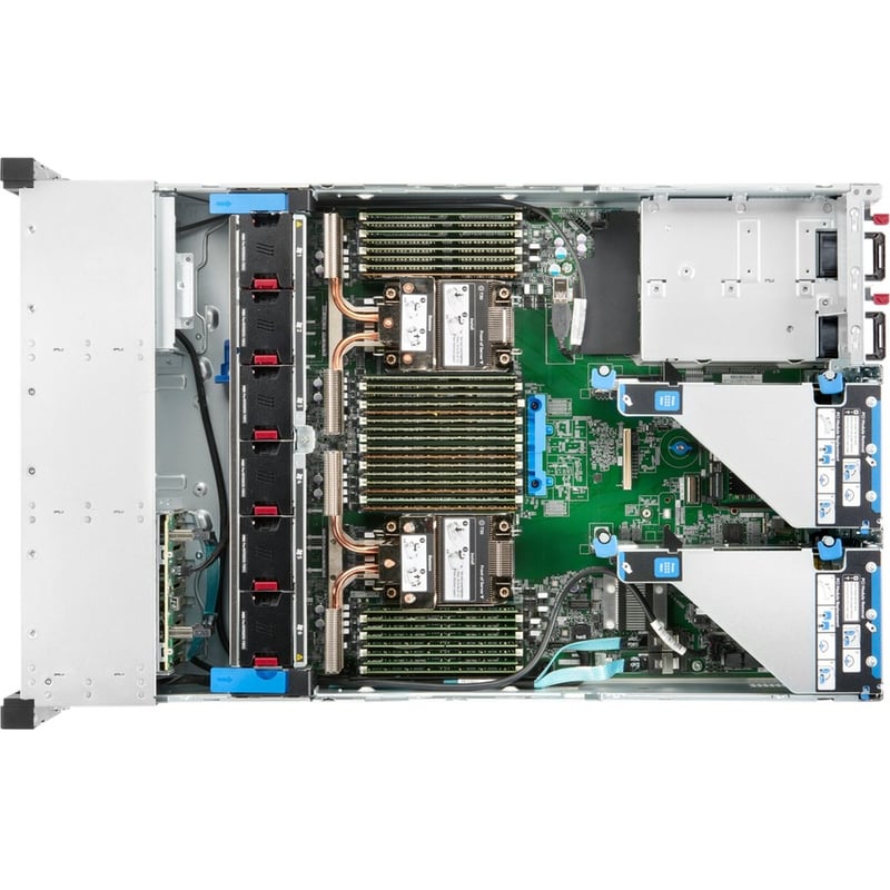 HP DL380 G10 PLUS 2U SILVER 4309Y 32GB RAM SATA 1X800 W - Thumbnail 4