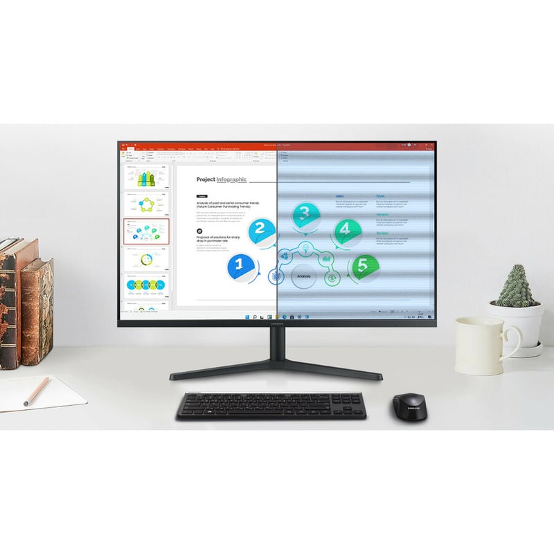 SAMSUNG 32-INCH FLAT COMPUTER MONITOR - Thumbnail 3