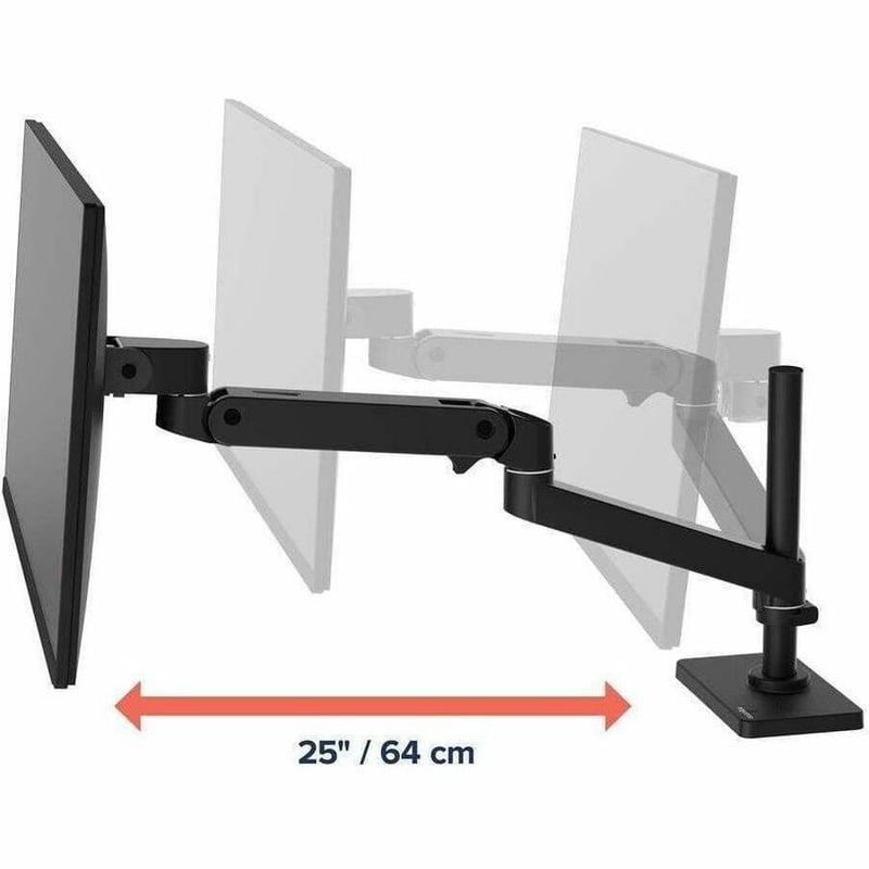 LX PRO ARM SINGLE DISPLAY TALL POLE GROMMET MOUNT WCB - Thumbnail 3
