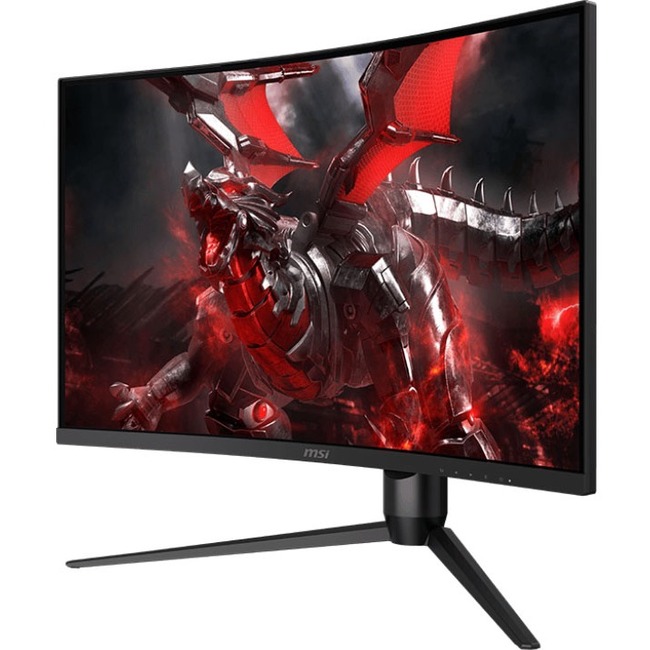 MSI Optix G271CQP E2 27" Class WQHD Curved Screen Gaming LCD Monitor - 16:9 - Metallic Black - Thumbnail 1