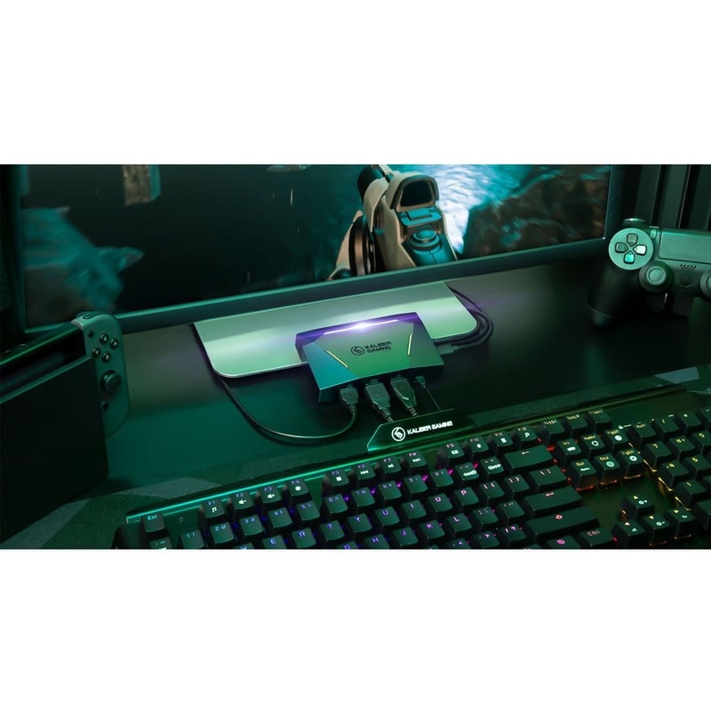 Kaliber Gaming KeyMander 2 3Play Keyboard/Mouse Sharing Switch for PC & Game Consoles - Thumbnail 5