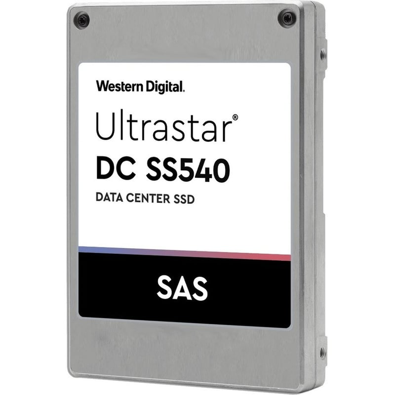 WD Ultrastar DC SS540 WUSTVA176BSS205 7.68 TB Solid State Drive - 2.5" Internal - SAS (12Gb/s SAS) - Thumbnail 1