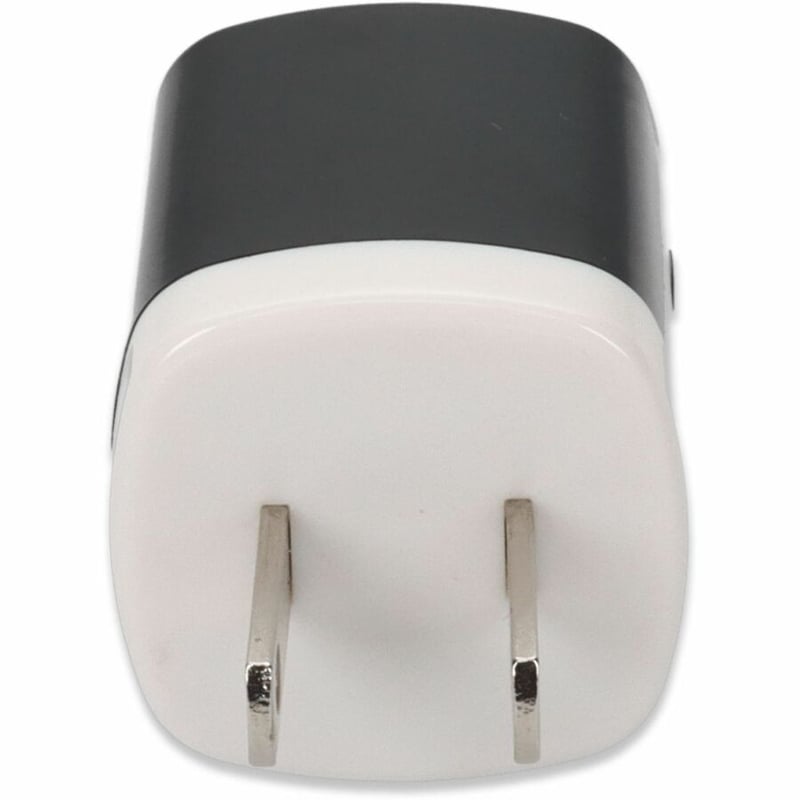 Wall Charger 1X 2USB-A 2.0 5v 1.5A, Black - Thumbnail 2