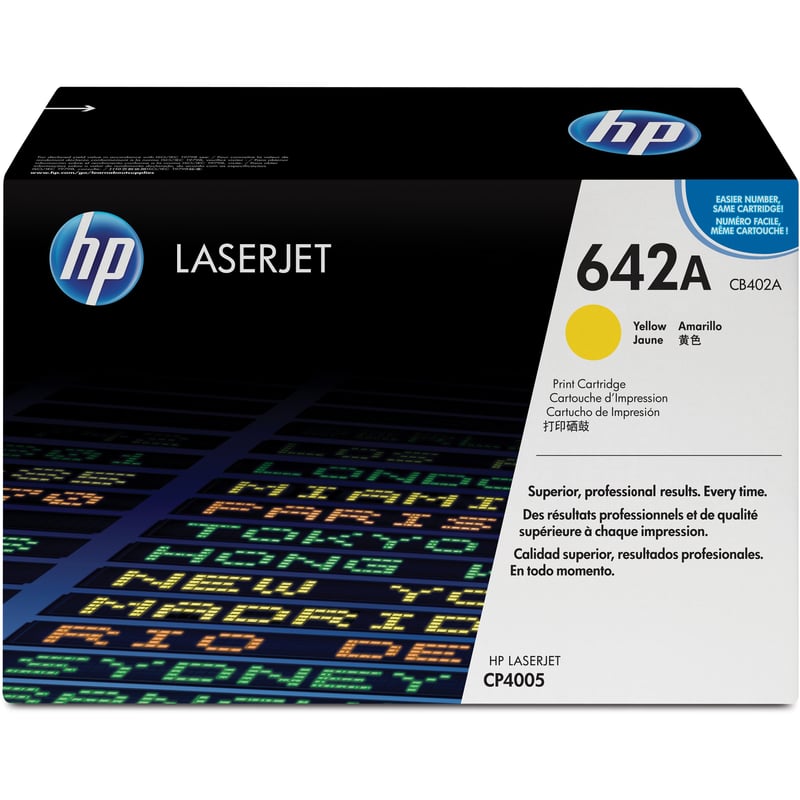 HP 642A (CB402A) Original Toner Cartridge - Single Pack - Thumbnail 1
