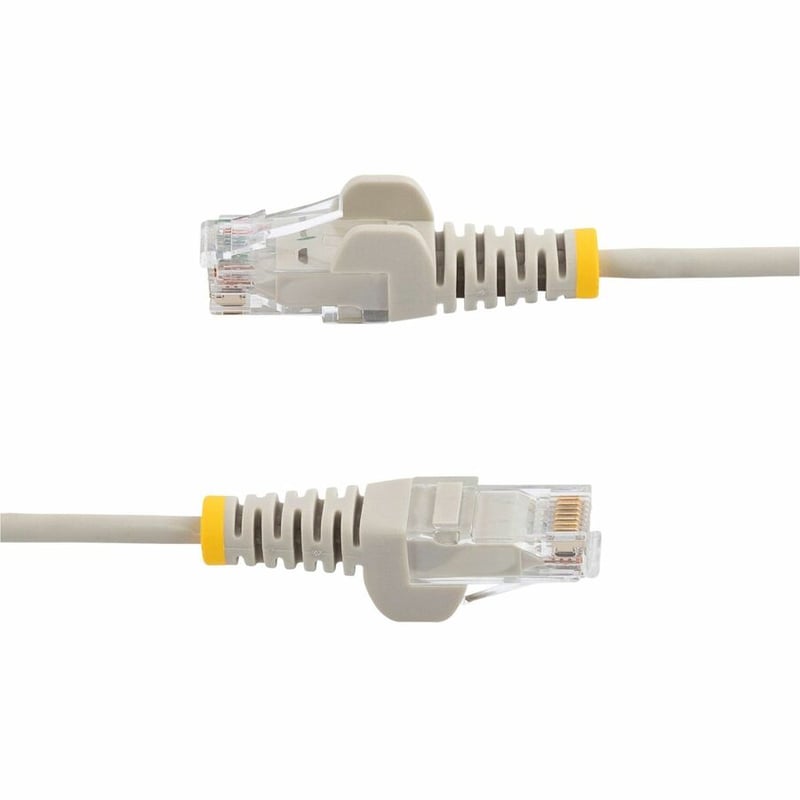 SLIM CAT6 CABLE GRAY LSZH SLIM SNAGLESS RJ45 UTP PATCH CABLE - Thumbnail 3