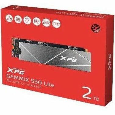 XPG GAMMIX S50 LITE 512 GB Solid State Drive - M.2 2280 Internal - PCI Express NVMe (PCI Express NVMe 4.0 x4) - Thumbnail 2