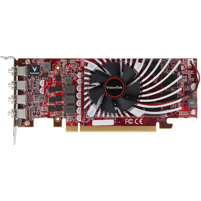 VisionTek AMD Radeon RX 550 Graphic Card - 2 GB GDDR5 - Full-height - Thumbnail 2