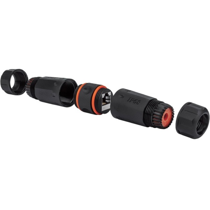 CAT6A OUTDOOR MODULAR INLINE COUPLER - Thumbnail 4