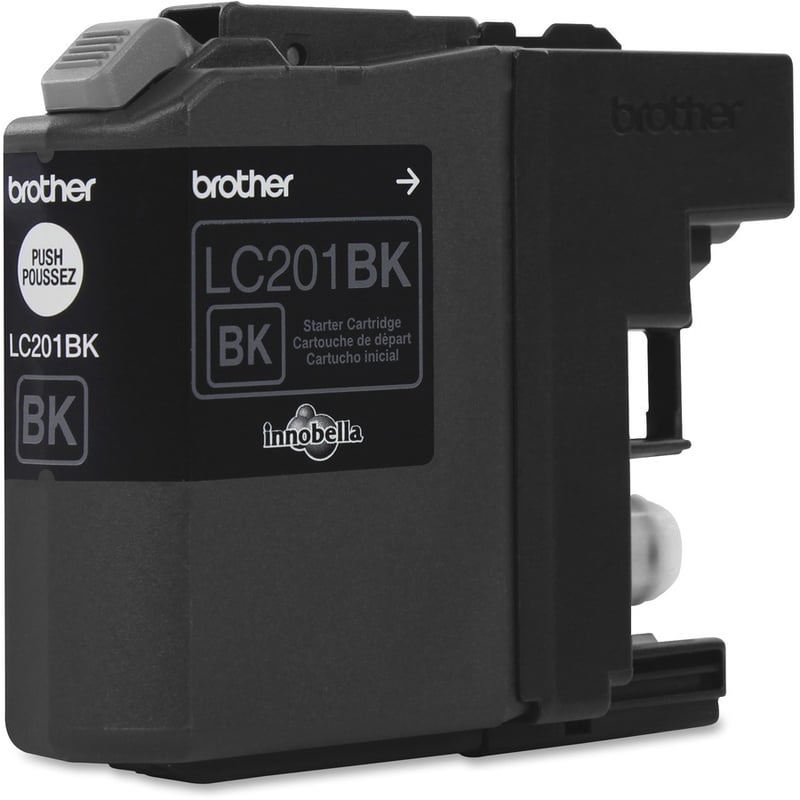 Brother Genuine Innobella LC201BK Black Ink Cartridge - Thumbnail 4
