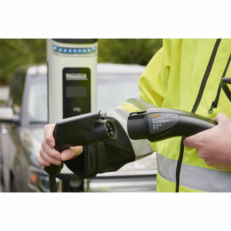 Fluke Networks FLK-FEV100/BASIC Electric Charging Station Test Adapter - Thumbnail 3
