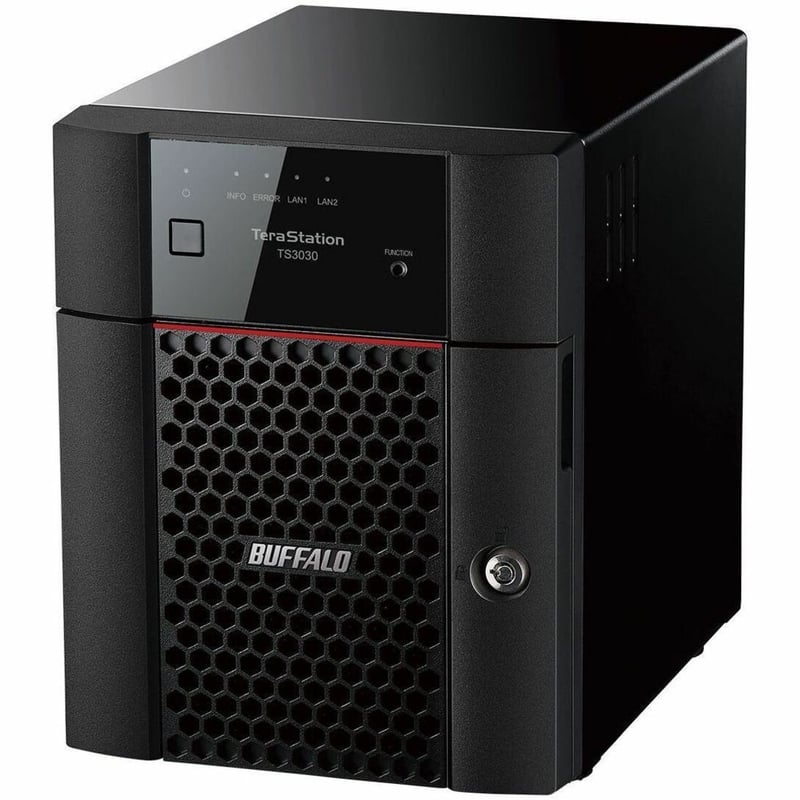 TERASTATION 3430DN 16TB 4BAY NAS 4X4TB HD SATA 2.5GBE RAID ISCSI - Thumbnail 1