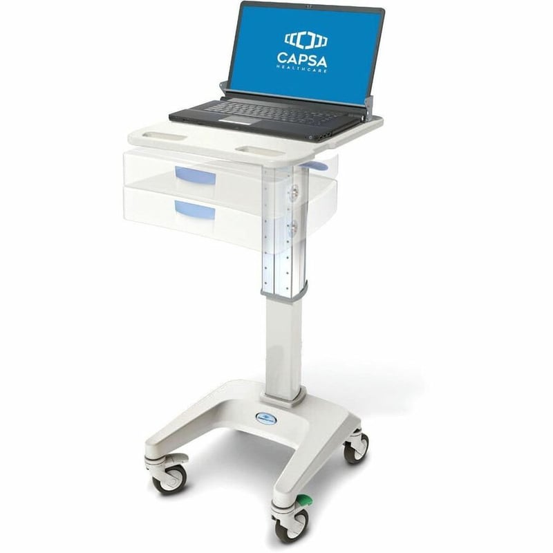 Capsa Healthcare - LX5 Non-Powered Cart (LX5-NG-D10-M-35) - Light Duty Mobile Computing Cart