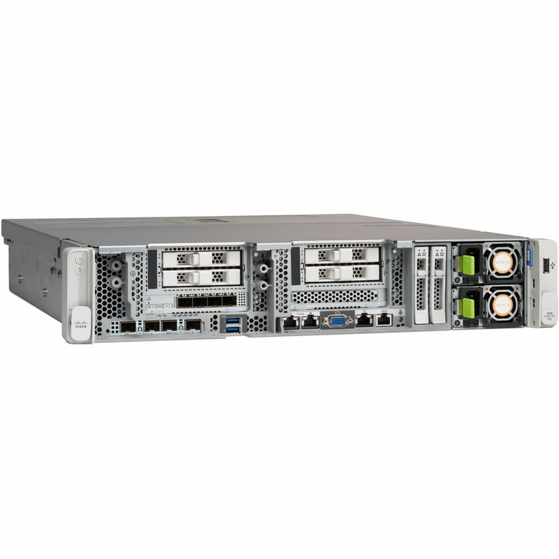 UCS C240M5 SHORT DEPTH W/OCPU,MEM,HDD,MEZZ,HS REMANUFACTURED - Thumbnail 1