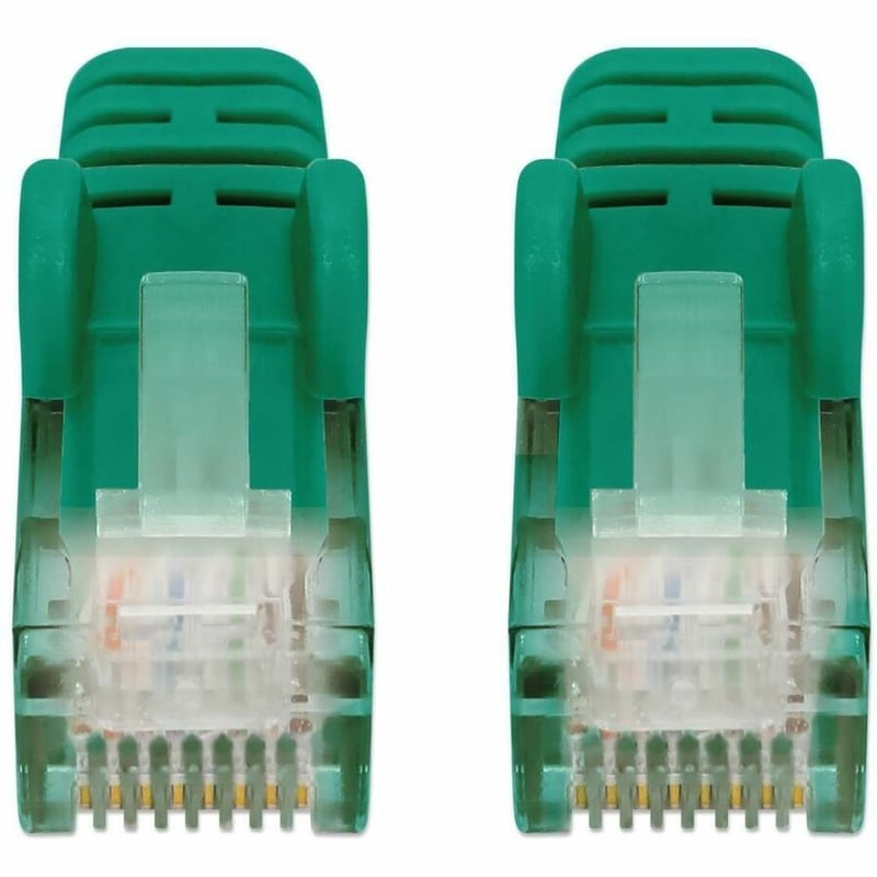 CAT6 U/UTP SLIM NETWORK PATCH CABLE, 10 FT., GREEN - Thumbnail 2