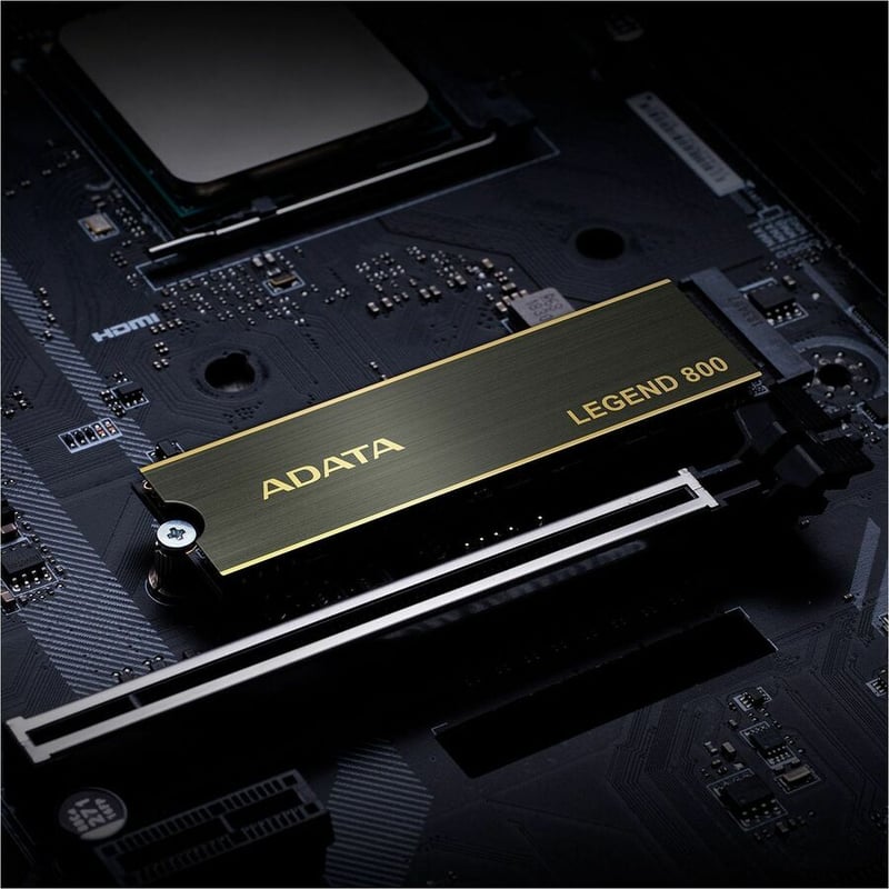 Adata LEGEND 800 ALEG-800-1000GCS 1000 GB Solid State Drive - M.2 2280 Internal - PCI Express NVMe (PCI Express NVMe 4.0 x4) - Thumbnail 2