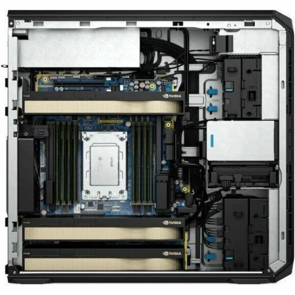 HP Z6 G5 A Workstation - 1 x AMD Ryzen Threadripper PRO 7955WX - 16 GB - 512 GB SSD - Tower - Black - Thumbnail 5