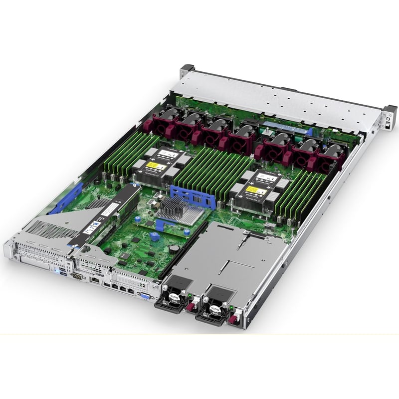 HP DL360 G10 1U GOLD 6250 32GB RAM SATA/600 CONTROLLER 1X800 W - Thumbnail 2