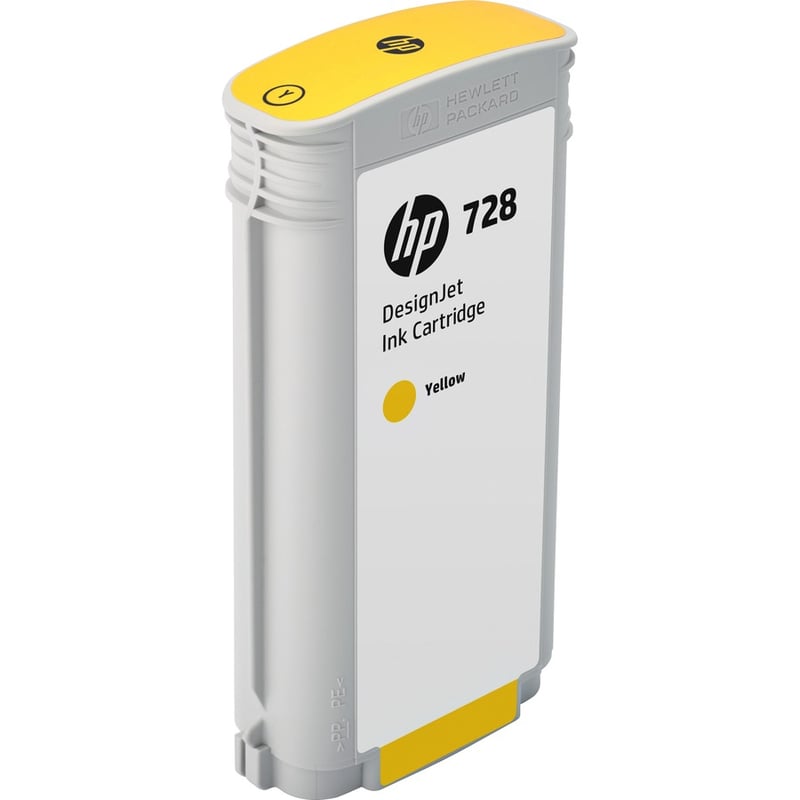 HP 728 Original Inkjet Ink Cartridge - Yellow Pack - Thumbnail 2