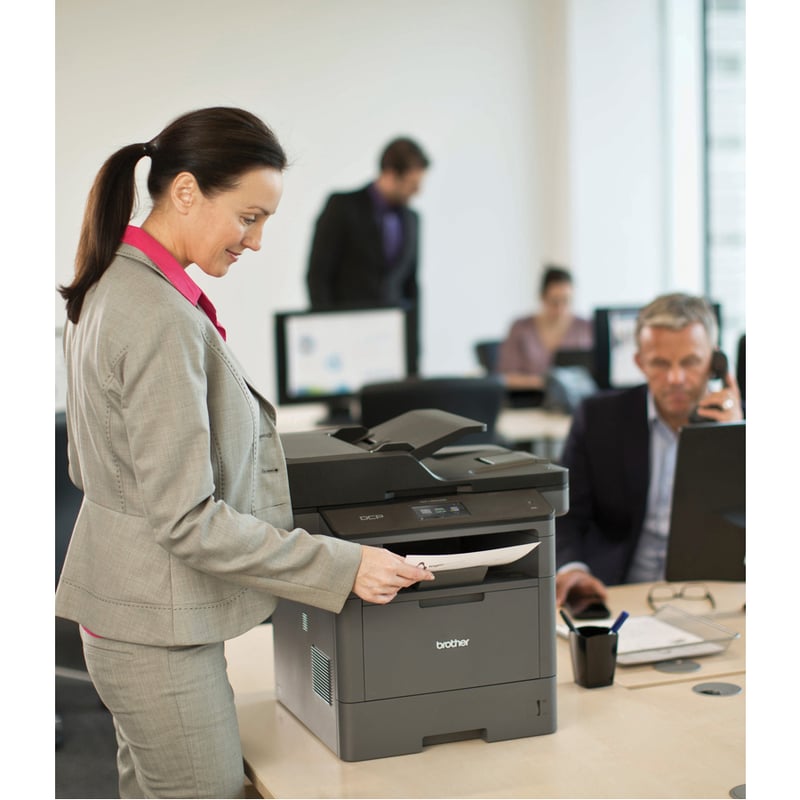 Brother DCP-L5600DN Laser Multifunction Printer - Monochrome -Duplex - Thumbnail 4