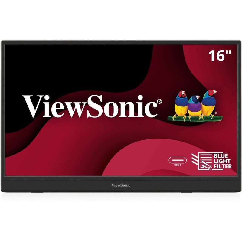 15.6IN PORTABLE 1080P IPS MONITOR WITH USB C AND MINI-HDMI - Thumbnail 1