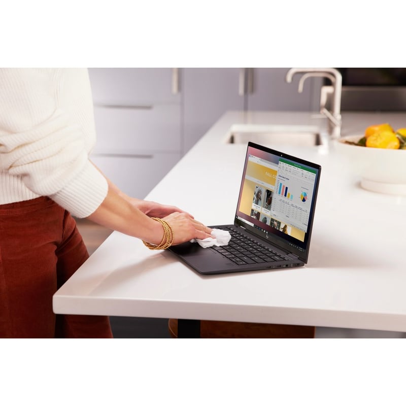 HP Elite Dragonfly Max 13.3" Touchscreen Convertible 2 in 1 Notebook - Full HD - 1920 x 1080 - Intel Core i7 11th Gen i7-1185G7 Quad-core (4 Core) 3 GHz - 16 GB Total RAM - 512 GB SSD - Sparkling Black