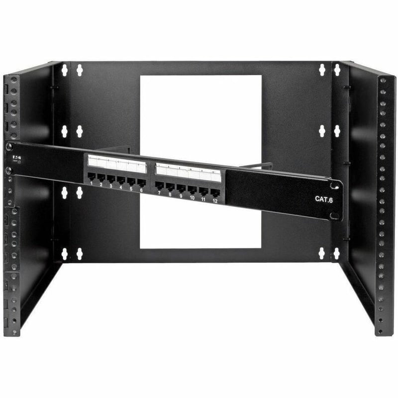 Tripp Lite by Eaton 8U Wall-Mount Bracket for Small Switches and Patch Panels Hinged - Thumbnail 5