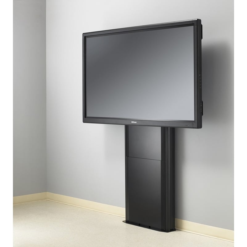Chief X-Large Electric Height Adjustable Floor Support Display Mount - Black - Thumbnail 4