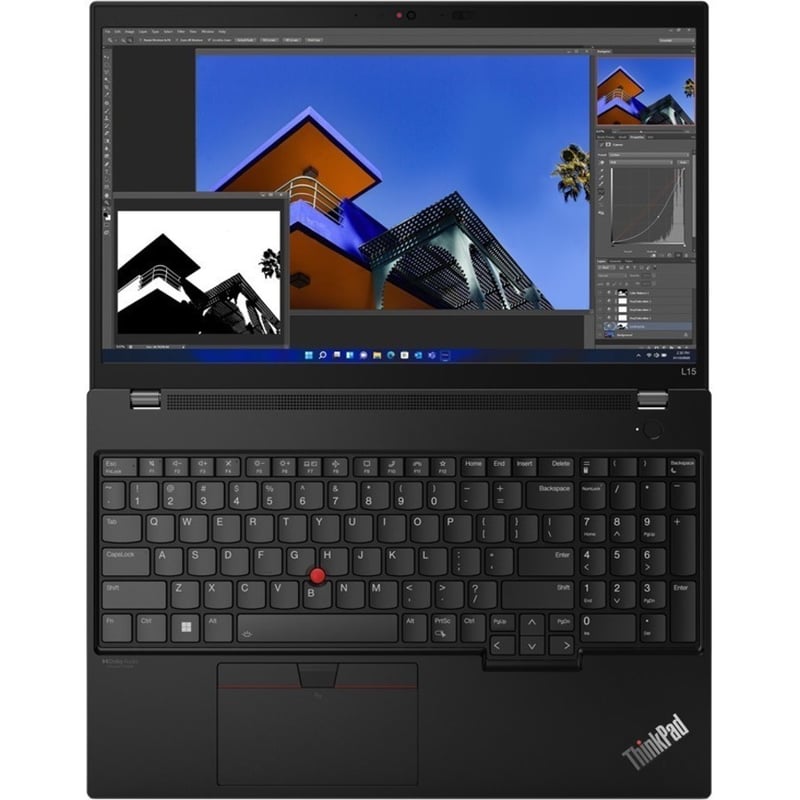 Lenovo ThinkPad L15 Gen 3 21C3004VUS 15.6" Notebook - Full HD - 1920 x 1080 - Intel Core i7 12th Gen i7-1255U Deca-core (10 Core) - 16 GB Total RAM - 512 GB SSD - Thunder Black