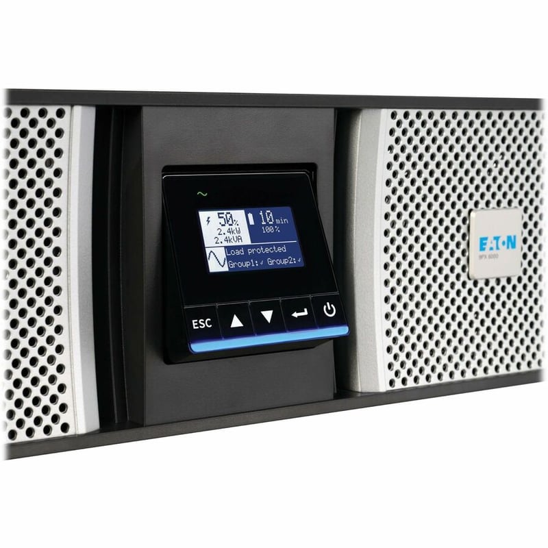 5000VA 5000W 208V ONLINE UPS 3U L6-30P HARDWIRED 2 L6-20R 2 L6-30R