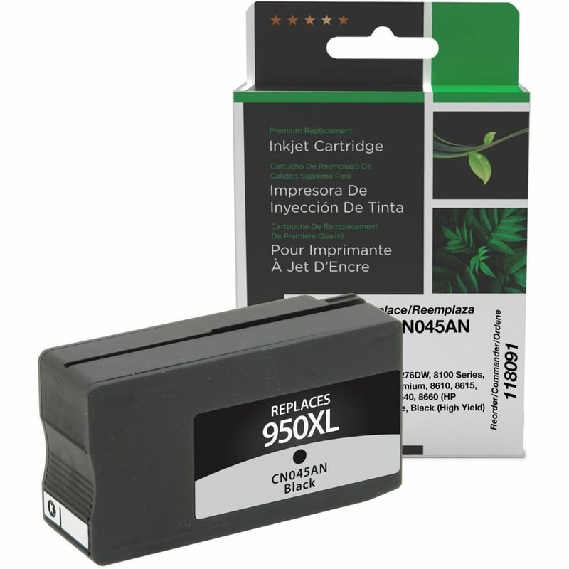 Clover Imaging Remanufactured High Yield Black Ink Cartridge for HP 950XL (CN045AN) - Thumbnail 1
