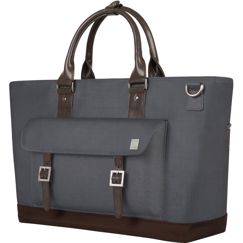 Moshi Costa Carrying Case (Satchel) for 15" Apple iPad Notebook - Granite Gray - Thumbnail 2