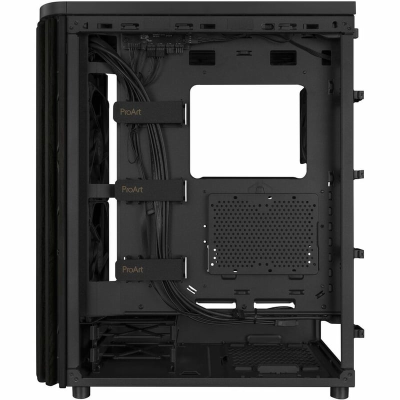 ASUS PROART PA401 WOOD EDITION ATX MID TOWER CASE TEMPERED GLASS - Thumbnail 3