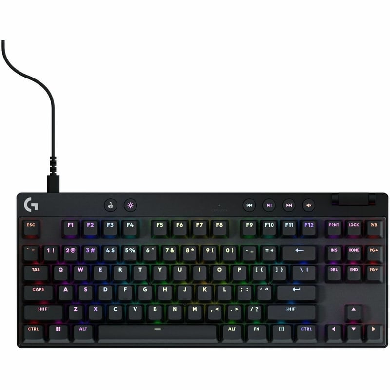 PRO X TKL RAPID GAMING KEYBOARD BLACK LINEAR - Thumbnail 1