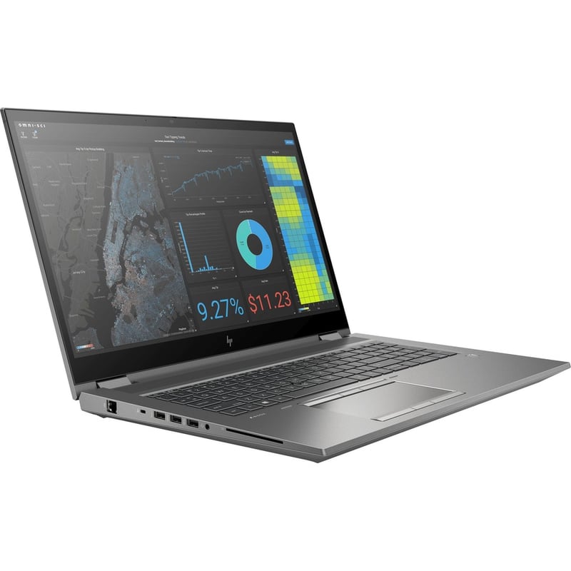 HP ZBook Fury 17 G7 17.3" Mobile Workstation - Intel Core i7 10th Gen i7-10850H - vPro Technology - 64 GB - Thumbnail 2