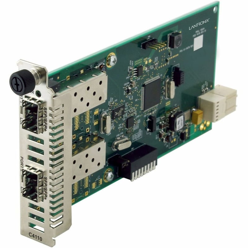 Transition Networks ION Fiber to Fiber Media Converter Module - Thumbnail 1