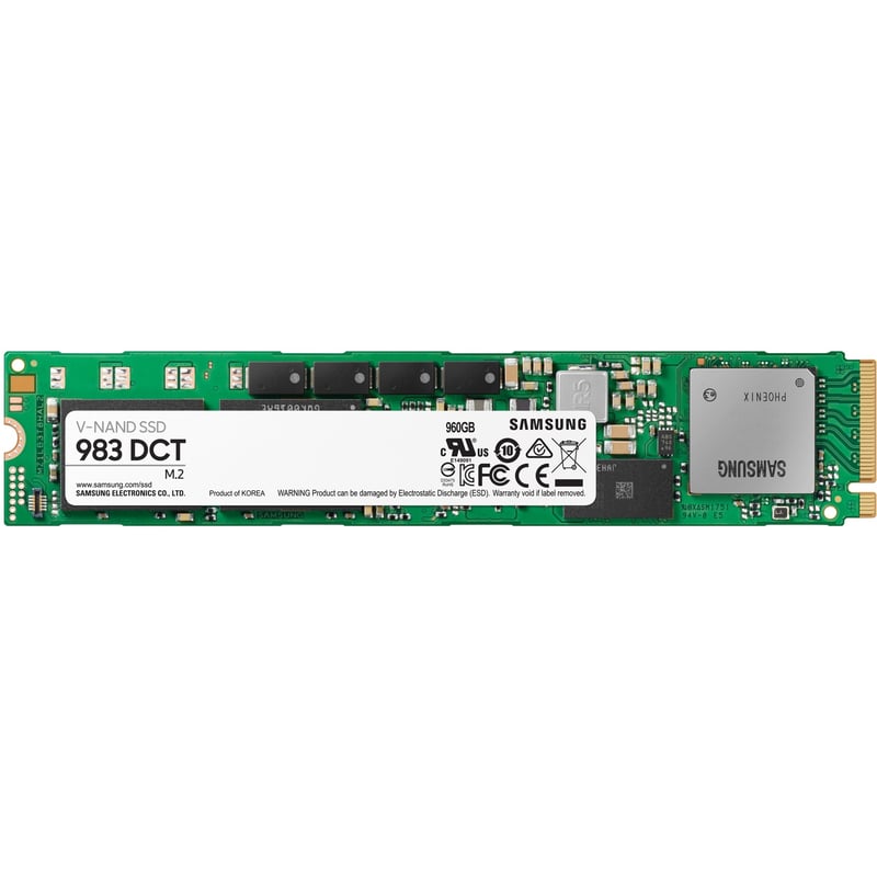 Samsung 983 DCT MZ-1LB960NE 960 GB Solid State Drive - M.2 Internal - PCI Express - Thumbnail 1