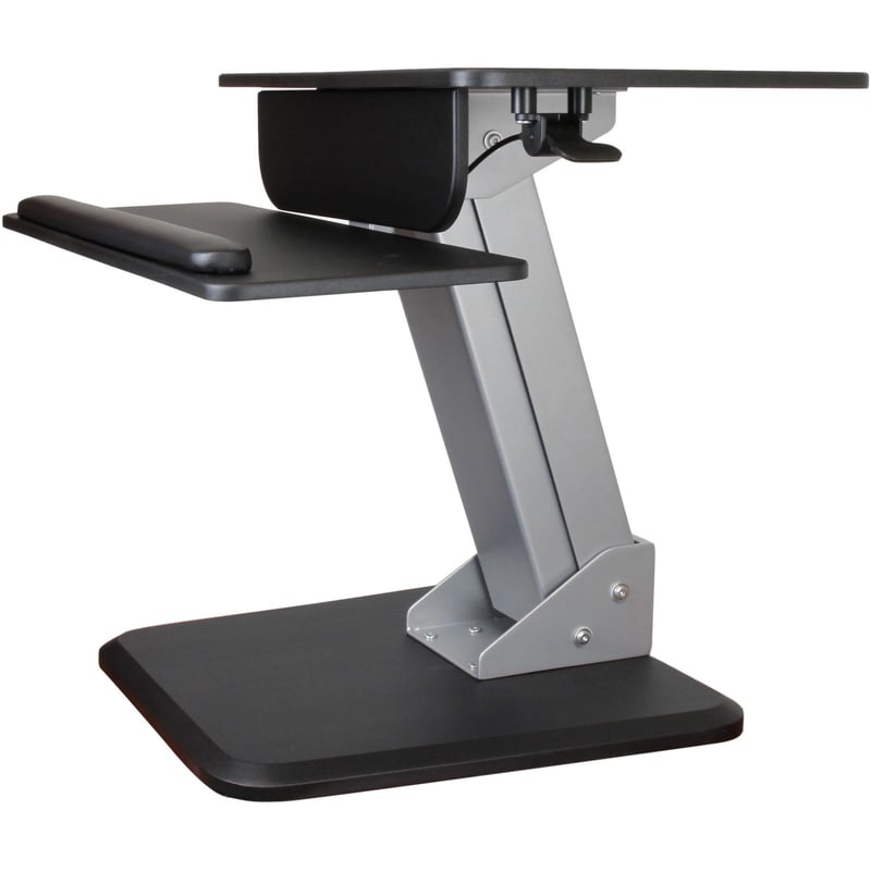 StarTech.com Height Adjustable Standing Desk Converter - Sit Stand Desk with One-finger Adjustment - Ergonomic Desk - Thumbnail 1