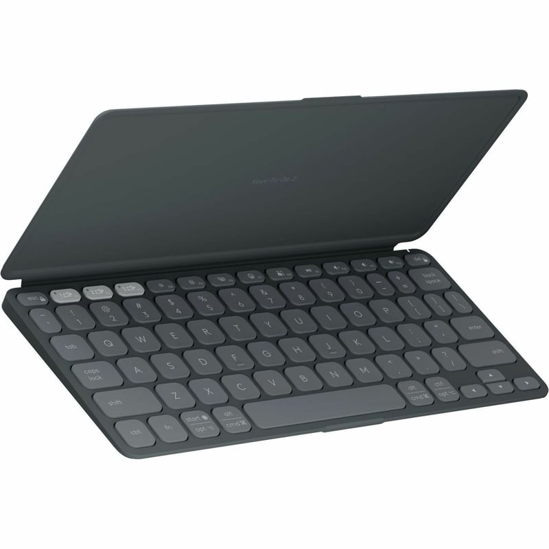 KEYS-TO-GO ULTRA-PORTABLE KEYBO WITH COVER GRAPHITE UNIVERSAL - Thumbnail 1