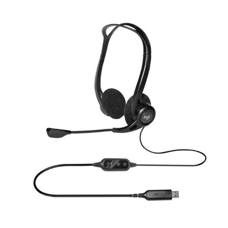 Logitech 960 USB Computer Headset - Thumbnail 2