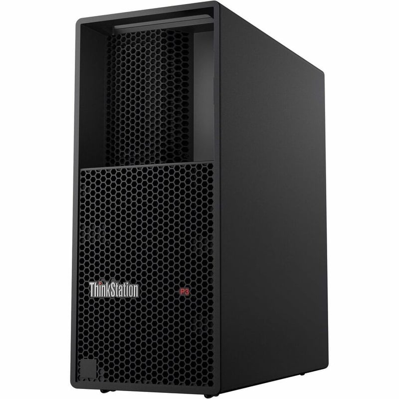 Lenovo ThinkStation P3 30GS008LUS Workstation - 1 Core i7 13th Gen i7-13700 - vPro Technology - 32 GB - 1 TB SSD - Tower - Thumbnail 2