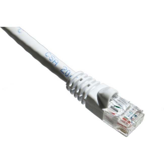 Axiom 5FT CAT5E 350mhz Patch Cable Molded Boot (White) - Thumbnail 1