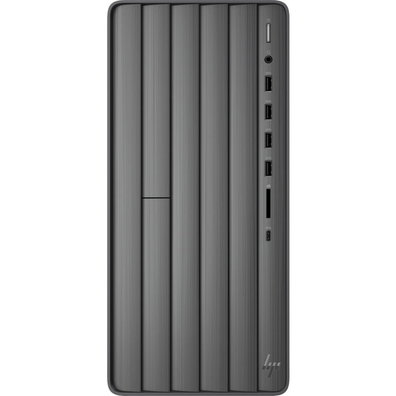 HP Envy TE01-0000 TE01-1020 Desktop Computer - Intel Core i7 10th Gen i7-10700 - 16 GB - 1 TB HDD - 512 GB SSD - Tower - Nightfall Black - Thumbnail 1