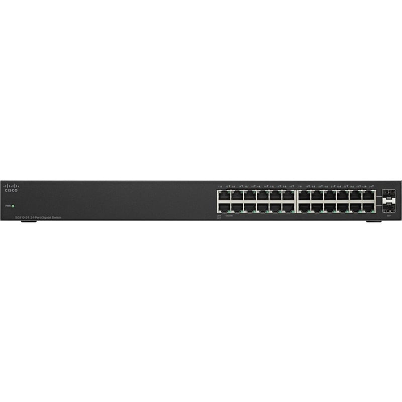Cisco SG110-24 Ethernet Switch - Thumbnail 2