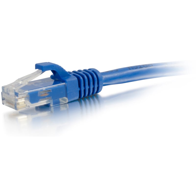 C2G 10ft Cat5e Ethernet Cable - Snagless Unshielded (UTP) - Blue - Thumbnail 3